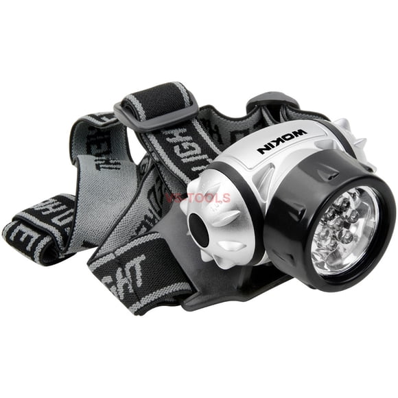 7 LED Headlamp with Adjustable Head Strap Work Head Light Flash Torch