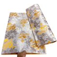 thumbnail image 4 of The Latest high quality African 3D Multi Sego Headtie 049 2PC/Pack Shinning Yarn Classic Sego Gele Headties For Wedding, 4 of 6