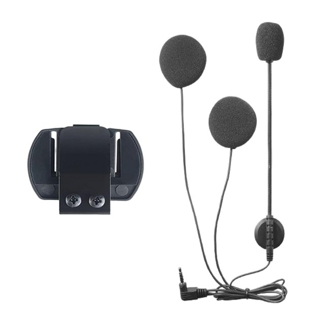 Auriculares para motocicleta,Auriculares para casco de motocicleta,auriculares para casco de moto con microfono,Altavoces de motocicleta Altavoz de intercomunicador de kusrkot Auriculares para motocicleta