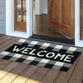 thumbnail image 2 of Briarwood Lane Checkered Welcome Medium Coir Doormat 24 x 36, 2 of 3