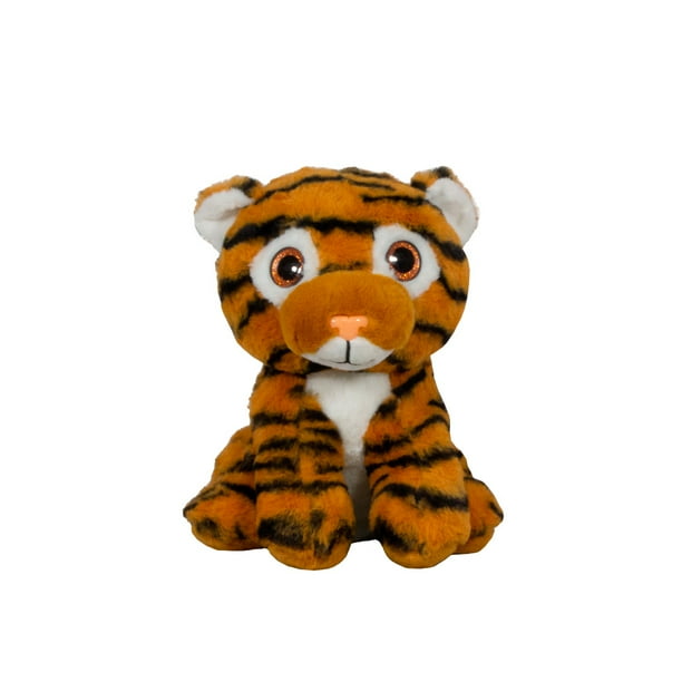 Peluche De Tigre Bebé Ojitos Brillosos Importadora La Merced Felpa