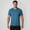 Green, variant on Performance Short Sleeve Crewneck Tee for Everyday Workout Training Lightweight Wicking Sports Shirt Breathable Athletic Mens Casual Fitness Running Gym Outdoor ActivewearWhiteL
