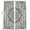 CadetBlue, variant on Beige Teal Boho Blackout Curtains for Bedroom/Living Room, Pinch Pleated Black Out Curtains, Medieval Vintage Ethnic Floral Abstract Room Darkening Window Drapes with Hooks 2 Panels, 39"x70"