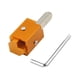 thumbnail image 4 of Cincel para esquinas de corte rápido Cincel para madera para ranuras de bisagras cuadradas Sywqhk Para estrenar, 4 of 6