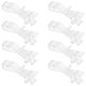 thumbnail image 1 of 20 piezas Clips de plástico para cenefa, Clips para cortinas de interior, abrazaderas verticales para cortinas para persianas, 1 of 8