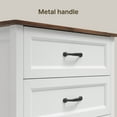 thumbnail image 3 of Asofer Heavy Duty 5-Drawer Dresser w/ Extra Deep Storage & Smooth Gliding Metal Drawers, Retro, 3 of 11