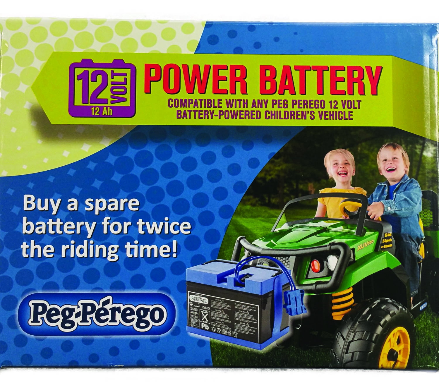 peg perego gator battery location