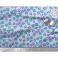 thumbnail image 2 of Soimoi Cotton Duck Fabric Artistic Floral Printed Craft Fabric by The Yard 42 Inch Wide, 2 of 3