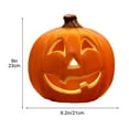 thumbnail image 3 of Btomtd LED Pumpkin Lamp Halloween Decorative Light Pumpkin Lantern Themed Night Light for Home Bar Props Horror Party Scene Setting, C, 3 of 9
