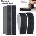 thumbnail image 1 of 25mm Wide Stick-on Hook & Loop Fastener Tape Nylon Self Adhesive Sticker Back Removable Hook Loop Tape DIY Craft Accessories Stick-on black 25mm 2 meter, 1 of 6