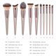 thumbnail image 2 of Juego de 10 brochas de maquillaje para sombra de ojos, brochas cosméticas, herramientas de belleza (champán A) Tmvgtek Cuidado Belleza, 2 of 3