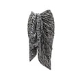 thumbnail image 1 of Ropa Playa Ocean Pacific para Mujer Pashmina Larga Estampado Zebra Negro Talla Única, 1 of 4
