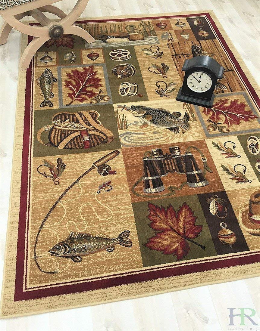 Cabin Area Rug Modern Geometric Design Cabin Area Rug Abstract