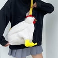 thumbnail image 2 of Eqslft Chicken Hen Purse Bag,Fluffy Shoulder Handbag,Cartoon Tote Bag, Chicken Gift Bag Chicken Body Bag Hen Purse Chicken Purse For Woman, 2 of 5