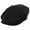 Black, variant on Linen and Cotton Newsboy Cap - L - White
