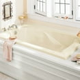 thumbnail image 3 of American Standard 2772.002 Cadet 60" Acrylic Soaking Bathtub - White, 3 of 4