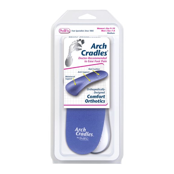 Pedifix Arch Cradles To Ease Foot Pain, X Large Mens 11-12, 1 Pair