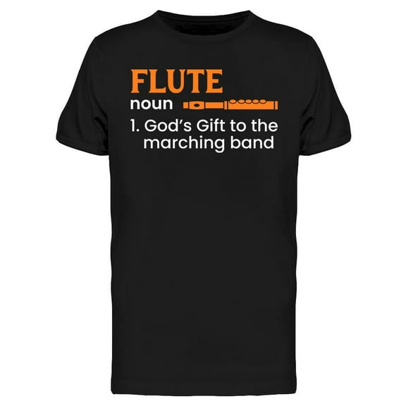 Flute Noun 1. God's Gift T-Shirt Men -Image by Shutterstock, Male 3X-Large