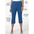 thumbnail image 2 of Catherines Women's Plus Size Suprema Capri (With Pockets), 2 of 6