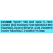 Sunwarrior Organic Vanilla Protein Powder | Superfood, Vegan Plant-based Protein Powder, Vanilla, 13.75oz
