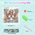 thumbnail image 3 of Praying Wings Angel Diamond Art Painting Kit, 3 of 7