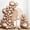 Chrome Gold, variant on 135pcs Brown Balloons Different Sizes Pack of 18 12 10 5 Inch, Latex Boho Neutral Coffee Tan Balloon Garland Arch Kit for Baby Shower Jungle Safari Fall Birthday Bear Themed Party Decorations