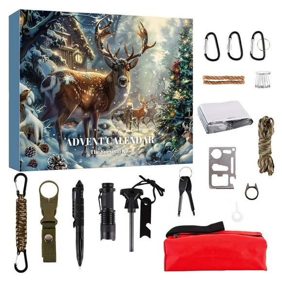 24pc Kit Advent Calendar For Men Tools Advent Calendar For Adult Teen 24 Days Christmas Countdown