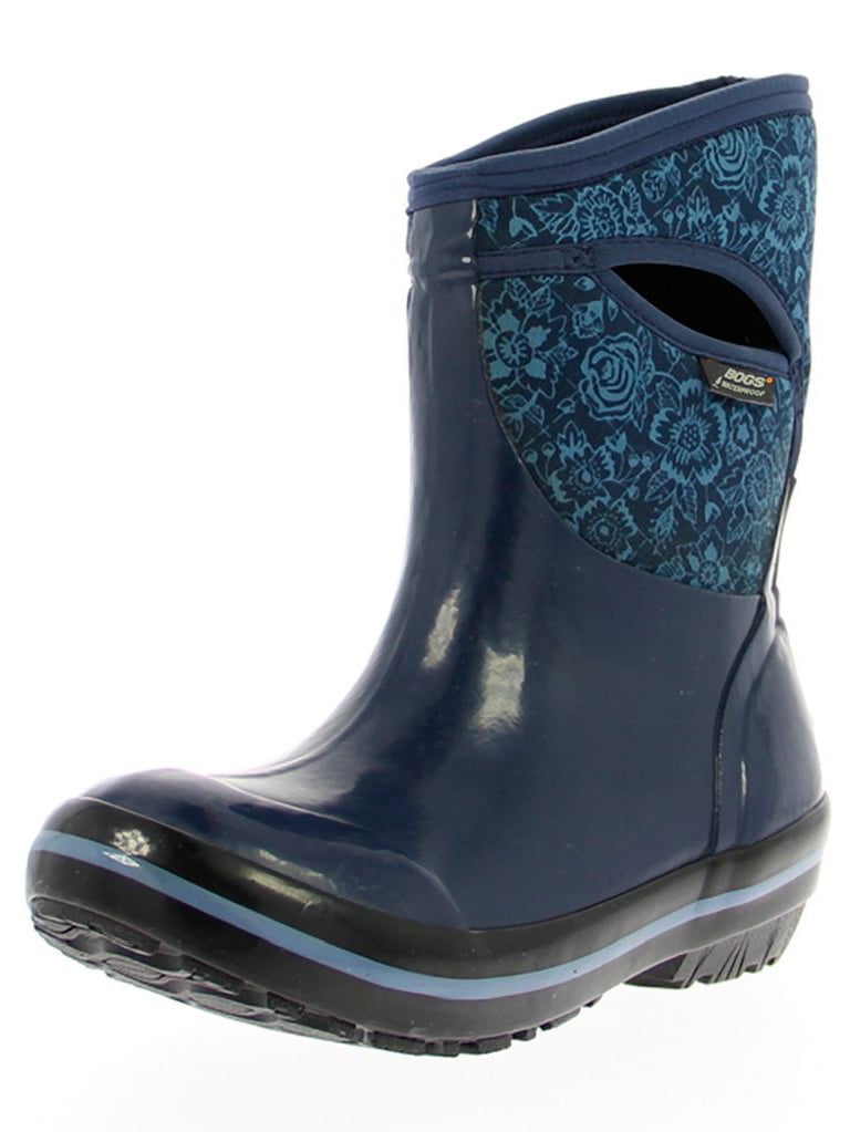 Quilted WP Outdoor Floral Mid 71543 Plimsoll Womens Bogs Rubber Boots