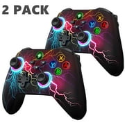 2 Pack Switch Controller for Nintendo Switch/OLED/Lite,Beboncool Wireless Switch Pro Remote for PC/IOS/Android with Turbo Function,Black