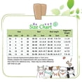 thumbnail image 3 of Visland Summer Breathable Fashion Print Sweat-absorbent Pet Dog Vest Shirts Cute Pet Puppy Cat T-Shirt Sleeveless Tank Top, 3 of 4
