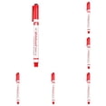 thumbnail image 2 of 10PCS Cyenie Presentation Markers, Fine Point 0.5mm, with Eraser Cap, Dry Erase Board (Red), 2 of 9
