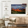 thumbnail image 5 of Elephant Stock Wasatch Mountain Wall Art - Horizontal Canvas Wall Art - Living Room Wall Decor - Nature Canvas - Blue And Orange Decor - 12" x 8", 5 of 8