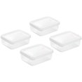 thumbnail image 2 of Caja de Carne Congelada con Buen Sellado, Contenedor de Almacenamiento de 4 Piezas para Refrigerador, 2 of 4