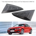 thumbnail image 2 of Mistaha BMW F34 Rear Side Window Louver Vent GZ.Y017YH - Premium Material, Easy Install, Direct Replacement - Black Plastic, 1 Pair, 2 of 6