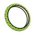 thumbnail image 2 of Gaeub St Patrick's Day7 Breathable Stretch Elastic Steering Wheel Cover, Cool in Summer and Warm in Winter, Universal 15 inch, 2 of 8