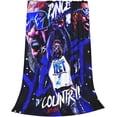 thumbnail image 2 of Jey USO Wrestler Throw Blanket Beautiful Air Conditioner Blanket Blankets for All Seasons Cozy Blankets for Hotel for Camping, 2 of 8