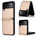 thumbnail image 3 of Funda para Samsung Galaxy Z Flip 3 con cadena, ranura para tarjetas y funda protectora con tapa, piel sintética y correa de hombro extraíble de 1,4 m para PC, bolso escolar de moda Z Flip3, 3 of 8