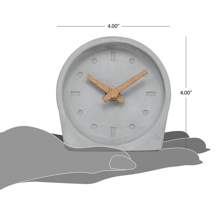 HONOR アルミ鋳物時計 Crater Clock crater clock line 300 – gray hands | HONOR