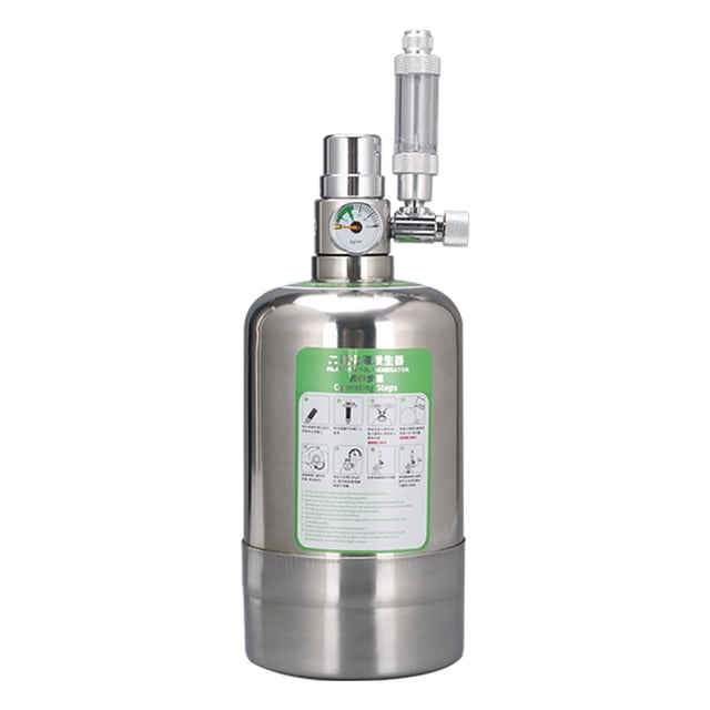 Sistema generador de CO2 de 1L/2L, generador de dióxido de carbono DIY para plantas de acuario