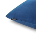 thumbnail image 2 of Phantoscope Farmhouse Button Series Outdoor Decorative Throw Pillow, 20" x 20", Blue, 2 Pack, 2 of 5
