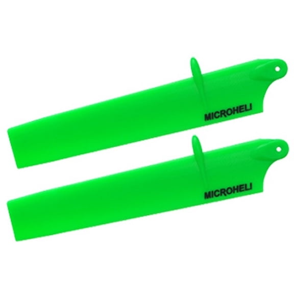 Microheli Bullet Plastic Main Blade 117mm (GREEN) - MCPXBL / BL2