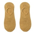 thumbnail image 2 of Akiihool Womens Socks Crew No Show Socks Womens Ultra Low Cut Liner Socks Non Slip Hidden Invisible for Flats Boat (Yellow,One Size), 2 of 4