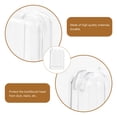 thumbnail image 2 of KAKOWELY Dustproof Cover 20Pcs Toothbrush Covers Compatible with Toothbrush Heads (Transparent)1.18"X0.83"X0.59", 2 of 5