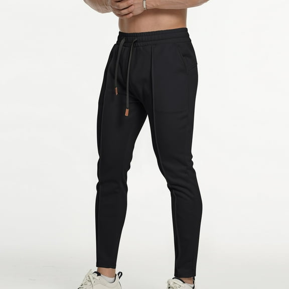 Haoxianjian Button Shirts White Pants Men Men'S Fashion Trend Loose Athleisure Corset Elastic Waistband Pant Pant Track Pants Men