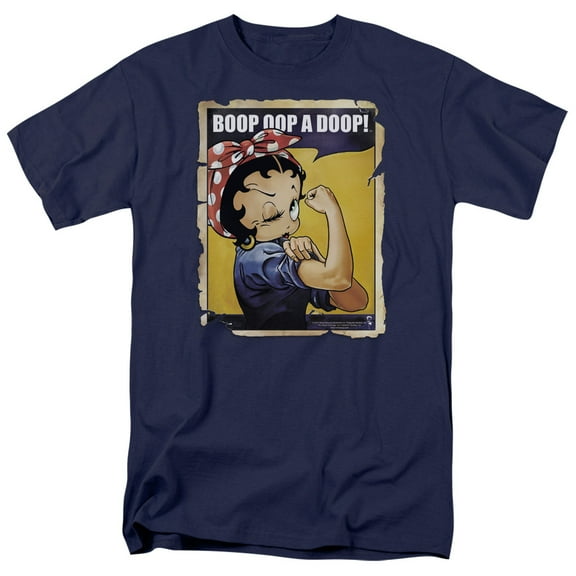 Betty Boop Men's Power T-shirt XXX-Large Blue