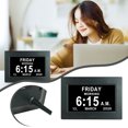 thumbnail image 7 of Skegnu Loud Alarm Clock Picture Video Playback Electronic Photo Album,7 Inch Digital Electronic Photo Frame,Gift For Family,LCD Digital Photo Frame Alarm Clocks for Kids, 7 of 7