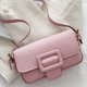 thumbnail image 1 of Bolso De Hombro Bolso Bajo El Brazo Para Mujer, Bolso De Hombro De Moda Exquisito, Bolso De Cuero Pu (Rosa), 1 of 8