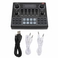 thumbnail image 3 of Professionnelle Table de Mixage Audio Pratique, Table de Mixage Sonore, Diffusion en Direct pour Jeu Informatique en Direct Téléphone Intelligent, 3 of 8