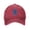 Red, variant on Number 8 Unisex Adult Washed Denim Cotton Sport Outdoor Baseball Cap Adjustable Cowboy Baseball Hat