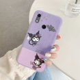 thumbnail image 3 of Funda de teléfono para Huawei Y6, Y7, Y9, 2019, Y8p, chica, anticaída, dibujos animados, Cinnamoroll, Kuromi, Hello Kitty, funda trasera de silicona suave, 3 of 5